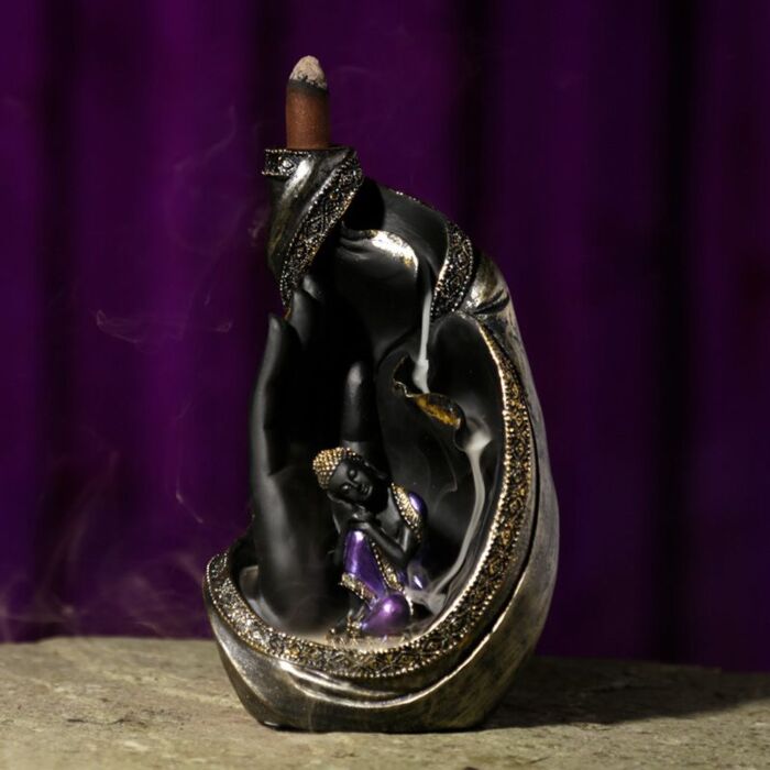 Puckator - Thai Buddha in Hand Backflow Incense Burner